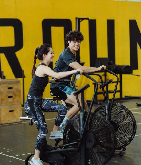 Woman feeling energetic and vibrant after a cardio session.
